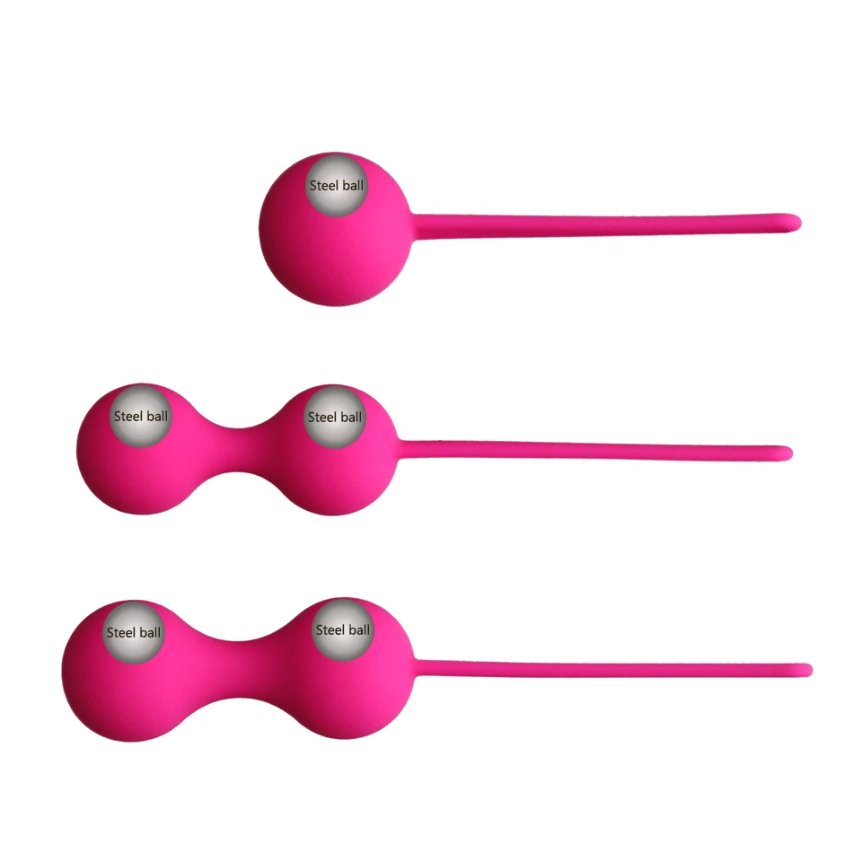 Vaginal Tightening Hifu Machine - 3 buah Set bola pintar silikon