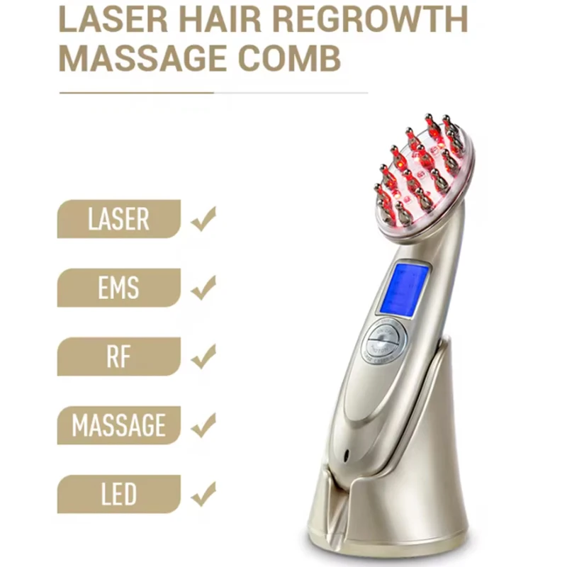 Rf Microneedling Machine Fractional - Perangkat Laser Portabel untuk Pertumbuhan Rambut