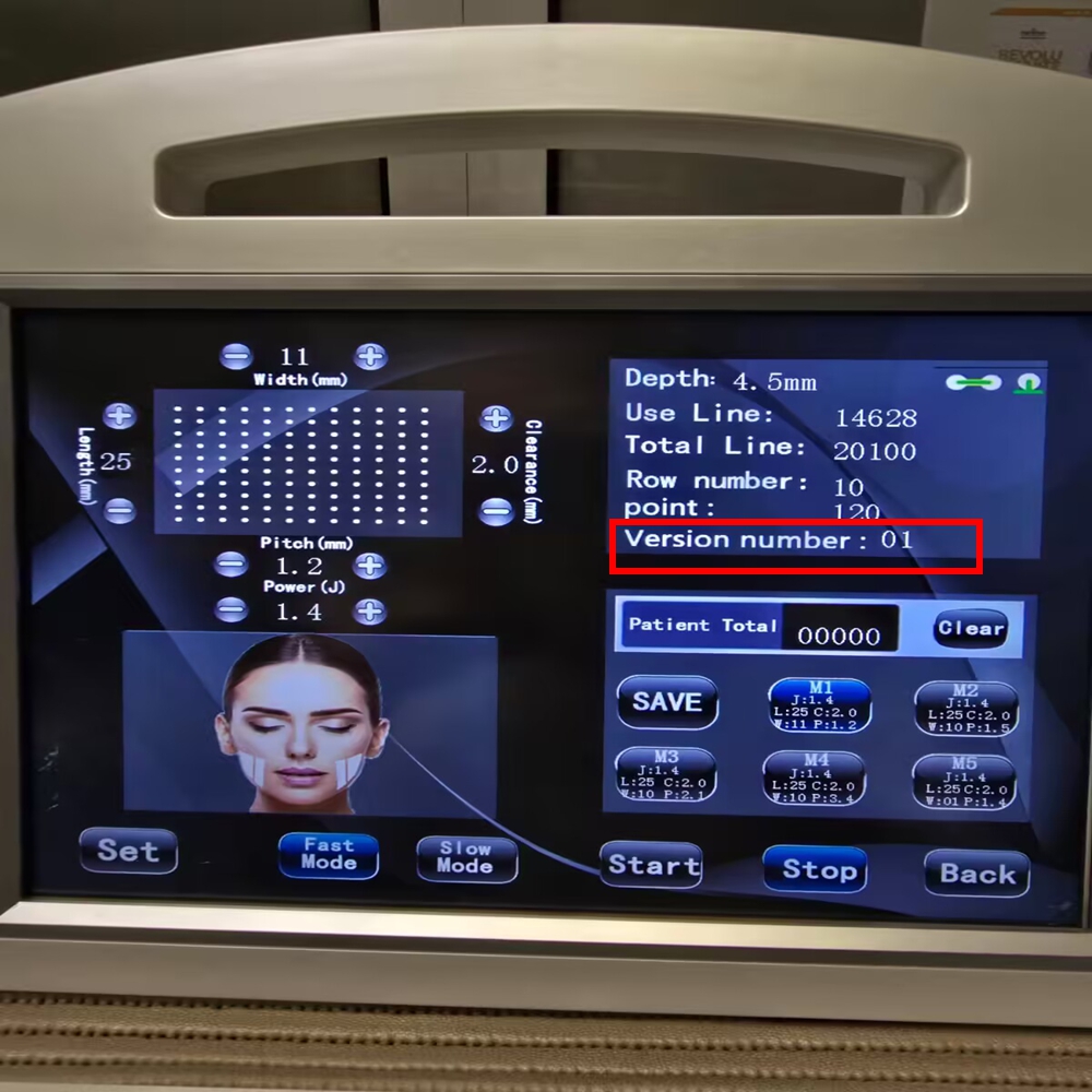 4D Hifu Machine Skin Tightening - Kepala Pengganti Cartridge HIFU 3D/4D Anti
