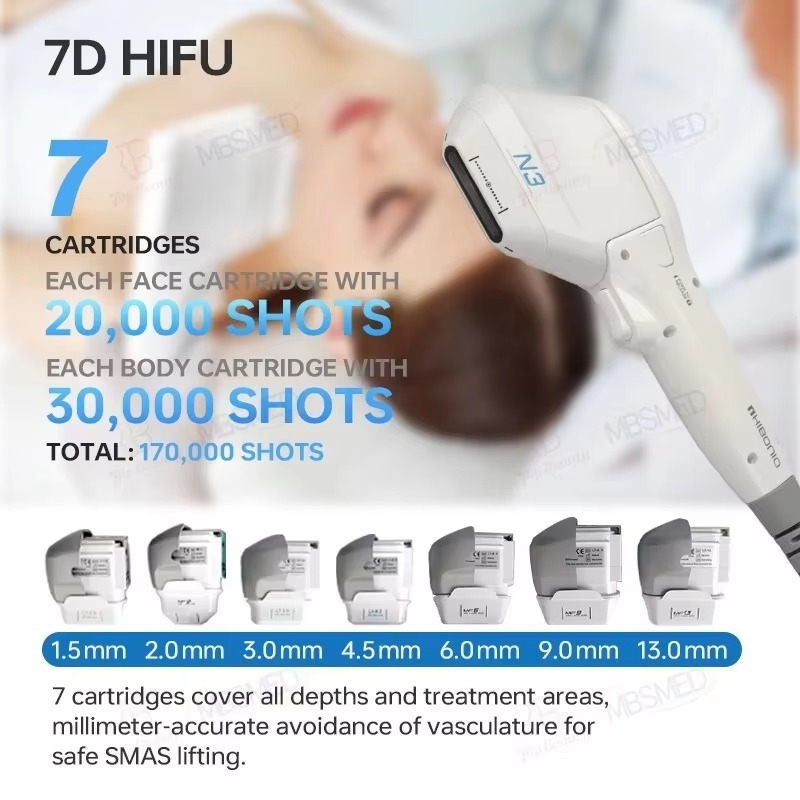 Alat Perawatan Kulit Pengencan - Hifu Machine 7D Face Lifting ulasan dan harga