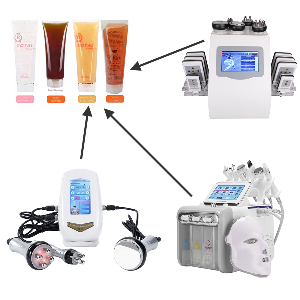 Gel ultrasonik 300g, Gel kondu - Rf Microneedling Machine Fractional ulasan dan harga