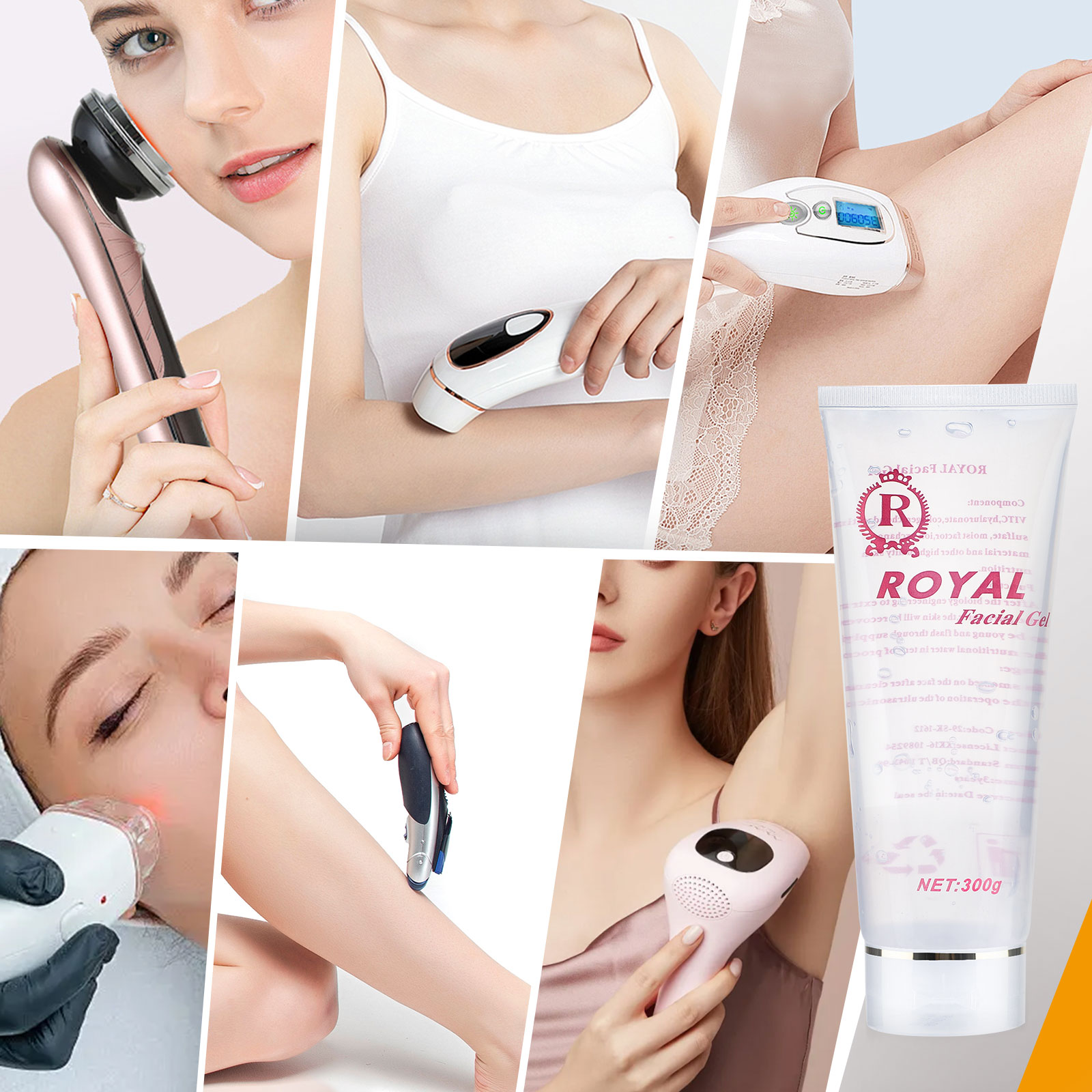 Gel ultrasonik 300g, Gel kondu - Rf Microneedling Machine Fractional ulasan dan harga