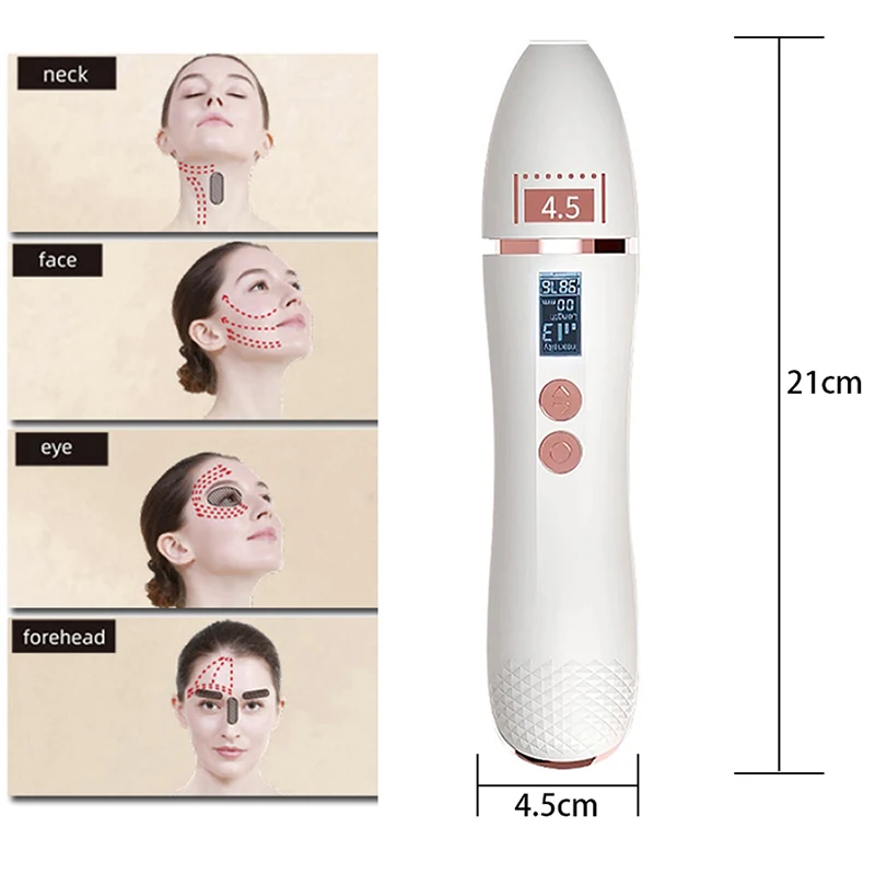 Alat Pijat Wajah Mini Ultrason - Hifu Machine 7D Face Lifting ulasan dan harga