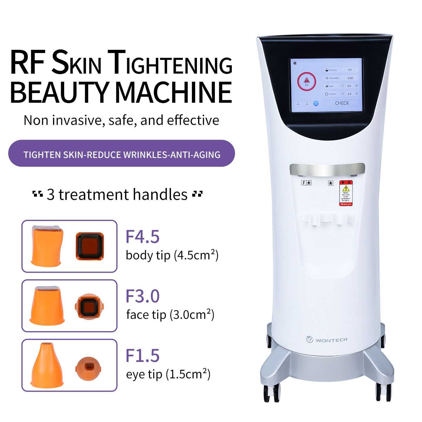 Mesin Pengencangan Kulit Freku - Radio Frequency Face Lift Machine ulasan dan harga