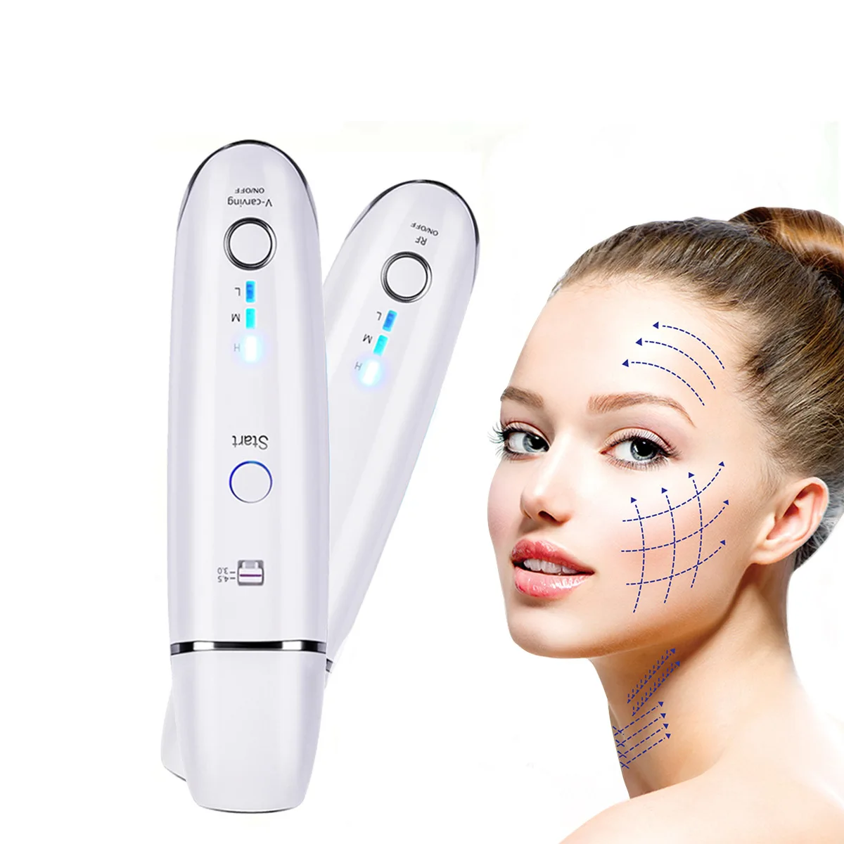 Mini Hifu Ultrasonik RF Garis  - Anti Aging Ultrasound Face Machine ulasan dan harga