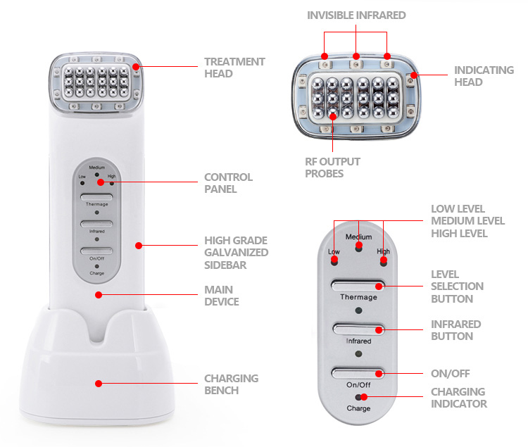Mesin Perawatan Wajah Frekuens - Radio Frequency Face Lift Machine ulasan dan harga