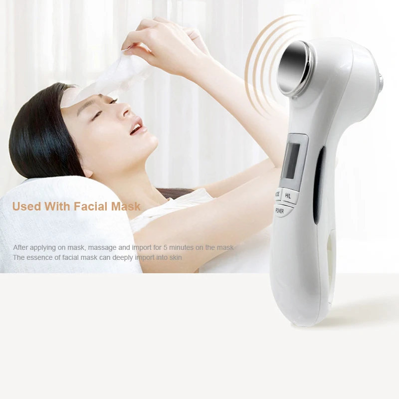Alat Kecantikan Wajah Ultrason - Radio Frequency Face Lift Machine ulasan dan harga